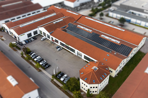 Bâtiment de l’entreprise Gernep à Barbing, Allemagne.